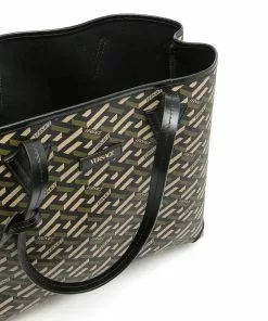 Versace La Greca tote bag