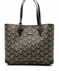 Versace La Greca tote bag