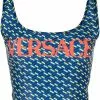 Versace La Greca bikini top