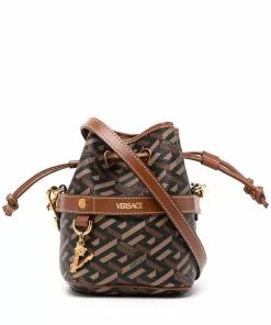 Versace La Greca bucket bag
