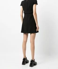 Versace Belted A line dress 12 Versace belted A-line dress