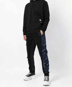 Versace La Greca logo-embroidered track pants