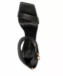 Versace Medusa Safety Pin leather sandals