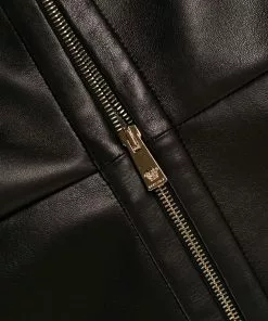 Versace sweetheart-neck zipped dress