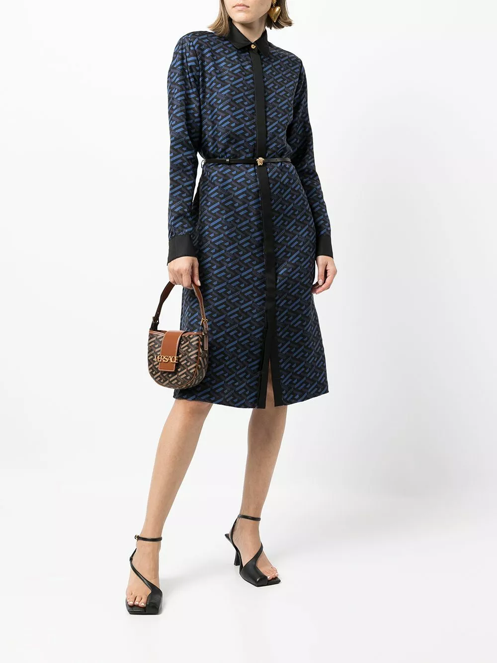 Versace Greca print tote bag 4 Versace Greca-print tote bag