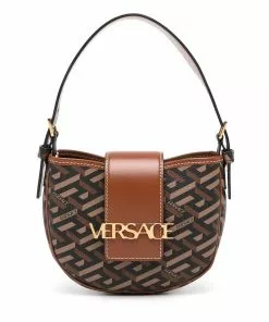 Versace Greca-print tote bag