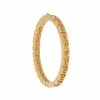 Versace Greca-detail logo-engraved bangle bracelet