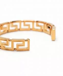 Versace Greca Key cuff bracelet