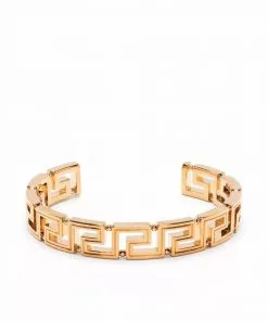 Versace Greca Key cuff bracelet