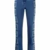 Versace Greca trim straight-leg jeans