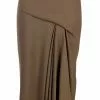 Versace draped midi skirt