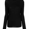 Versace knitted roll neck jumper