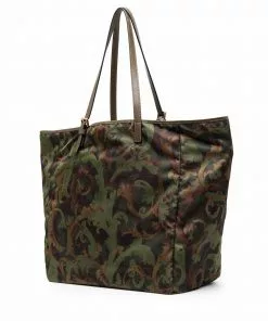 Versace Baroccoflage-print tote bag
