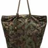 Versace Baroccoflage print tote bag 1 Versace Baroccoflage-print tote bag