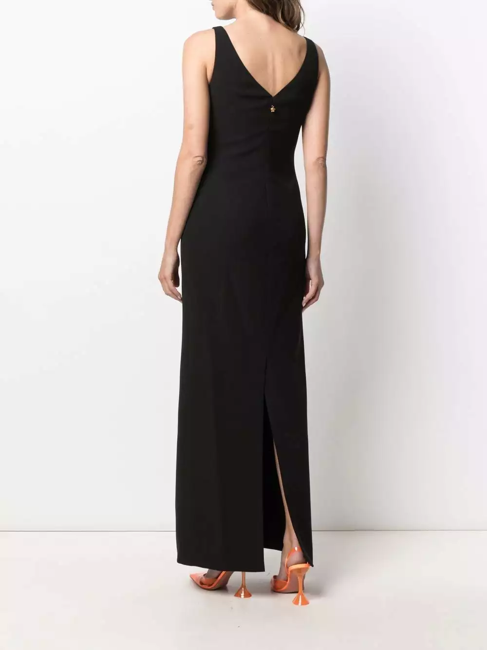 Versace Medusa strap long length dress 6 Versace Medusa-strap long-length dress