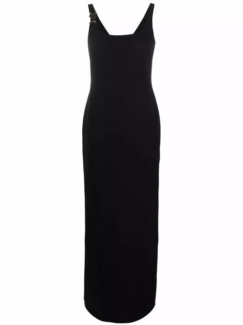 Versace Medusa strap long length dress 3 Versace Medusa-strap long-length dress
