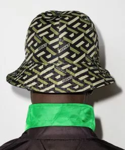 Versace Greca-print bucket hat