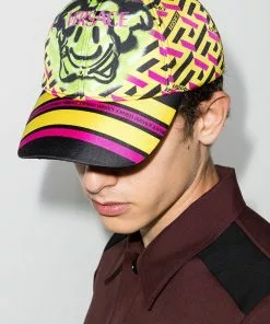Versace smiley medusa cap
