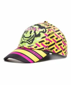 Versace smiley medusa cap