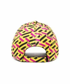 Versace smiley medusa cap