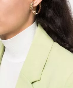 Versace Medusa hoop earrings