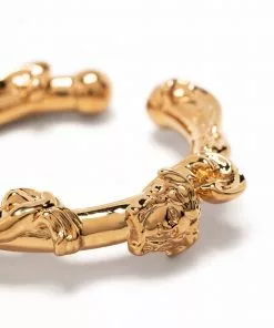 Versace Medusa hoop earrings