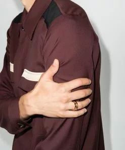 Versace Greca cut-out ring