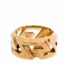 Versace Greca cut-out ring