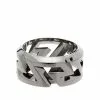 Versace Greca cut-out ring