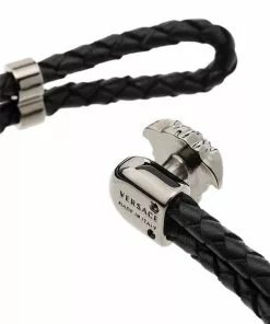 Versace Medusa charm rope bracelet