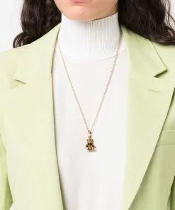 Versace teddy bear pendant