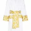 Versace Medusa tie-waist bathrobe