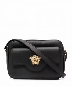 Versace Medusa plaque crossbody bag