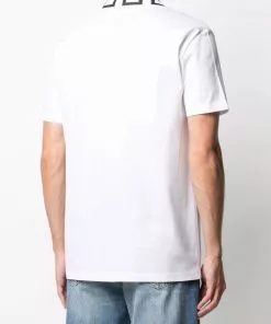 Versace Greca-trim Medusa-plaque polo shirt