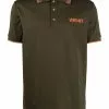 Versace logo-embroidered polo shirt