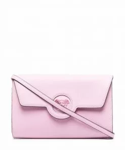 Versace Medusa-plaque clutch bag