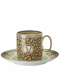 Versace Barocco Mosaic cup and saucer