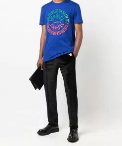 Versace Greca-print logo T-shirt