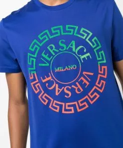 Versace Greca-print logo T-shirt