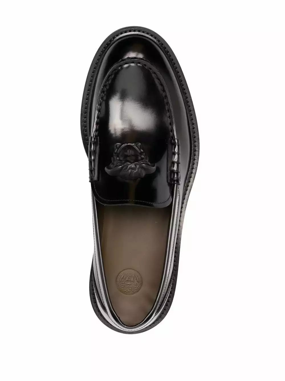 Versace La Medusa leather loafers 6 Versace La Medusa leather loafers