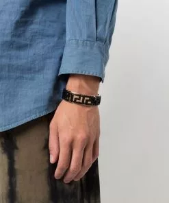 Versace Greca-pattern bracelet