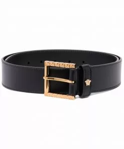 Versace Medusa-plaque Greca-detail belt