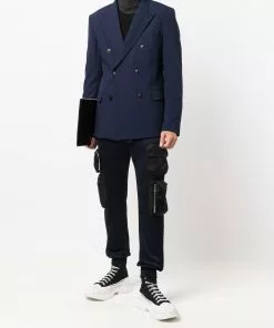 Versace pocket-detail track pants