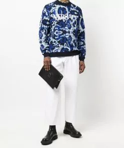 Versace Baroccoflage pattern jumper