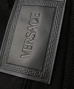 Versace Logo patch skinny cut jeans 14 Versace logo-patch skinny-cut jeans