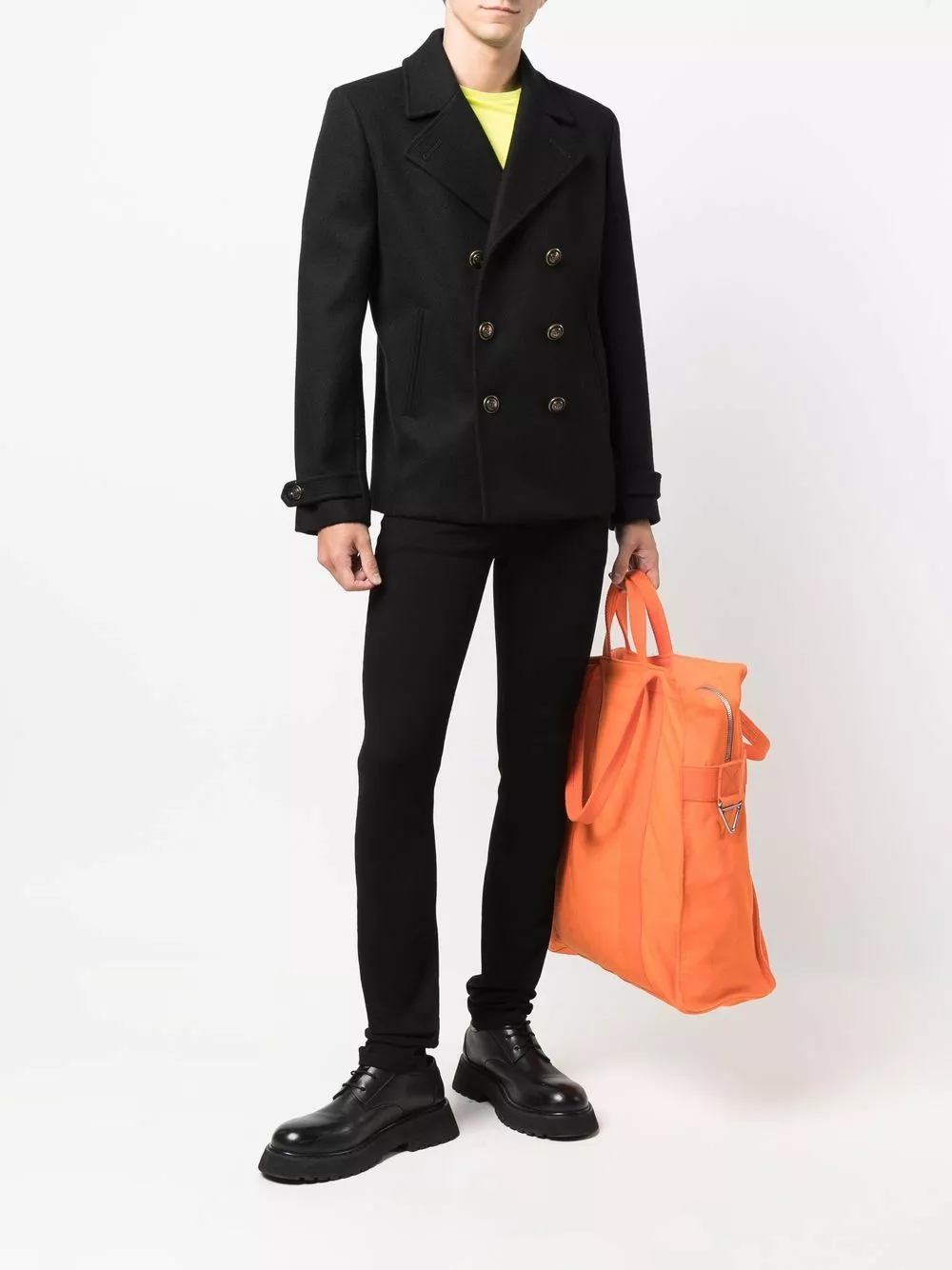 Versace Logo patch skinny cut jeans 4 Versace logo-patch skinny-cut jeans