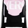Versace Greca pattern panelled jumper 2 Versace Greca-pattern panelled jumper