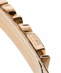 Versace logo-lettering hairclip