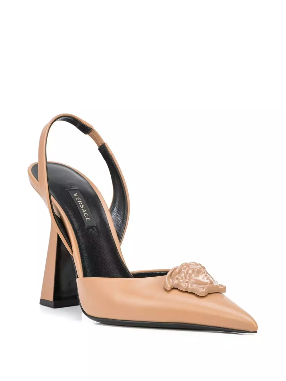 Versace La Medusa 120mm slingback pumps 4 Versace La Medusa 120mm slingback pumps