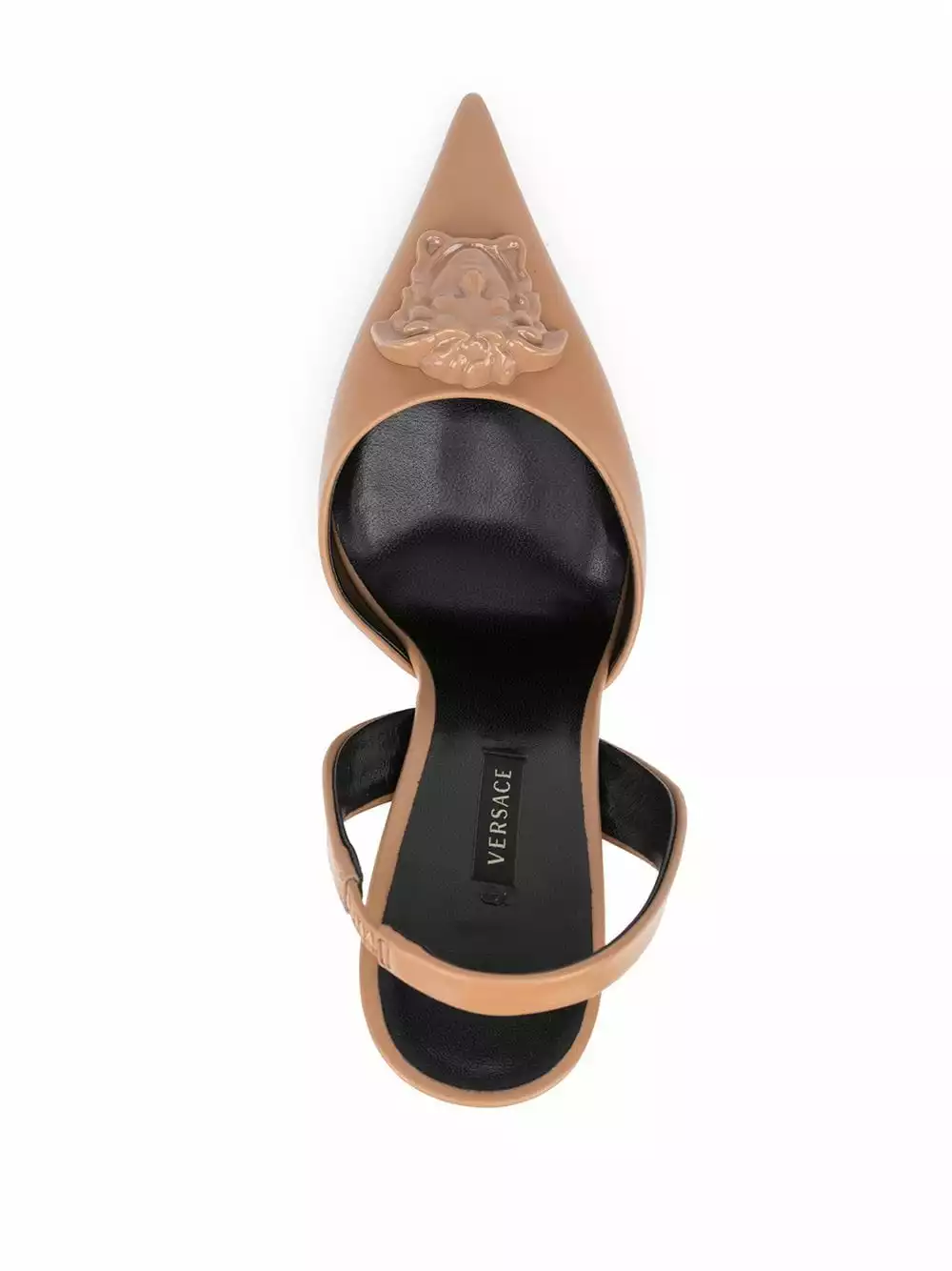Versace La Medusa 120mm slingback pumps 6 Versace La Medusa 120mm slingback pumps